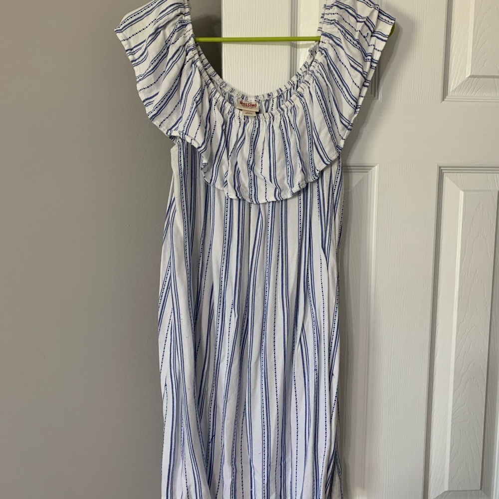 Mossimo off the shoulder striped dress